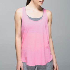 Lululemon 105 F Singlet Pink